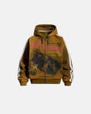 Vintage Graphic Zip-Up Hoodie | Inflation Streetwear