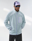 Wavy Fleece Zip-Up Jacket | INFLATION Streetwear INFLATION