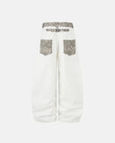 baggy barrel jeans with leopard pocket detail