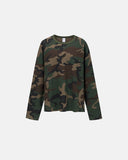 Camo Waffle Long Sleeve T-Shirt | Inflation Streetwear
