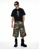 Distressed Painted Graphic Boxy T-Shirt | Inflation Streetwear INFLATION
