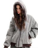 Retro Reversible Faux Fur Jacket | INFLATION Streetwear INFLATION