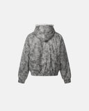 Suede Faux Fur Cotton Padded Jacket | Inflation Streetwear INFLATION
