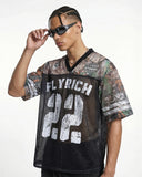Camo Mesh Digital Print Jersey Tee | Inflation Streetwear INFLATION