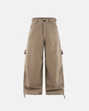 100% Cotton Khaki Casual Pants | Inflation Streetwear INFLATION