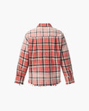 Distressed Gradient Plaid Shirt | Inflation Streetwear INFLATION