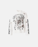 Distressed Angel Graphic Waffle T-Shirt | Inflation Streetwear