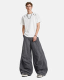 Washed French Worker Wide Pants | Inflation Streetwear INFLATION