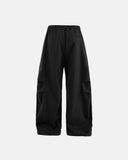 Cotton Linen Wide-leg Pants | Inflation Streetwear INFLATION