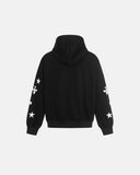 Cross PU Patch Embroidery Zip Up Hoodies | Inflation Streetwear INFLATION