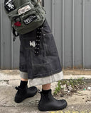 Raw Denim Carpenter Long Jorts | Inflation Streetwear INFLATION