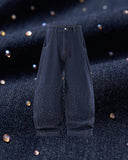 Colorful Rhinestones Ballon jeans | Inflation Streetwear INFLATION