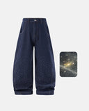 Colorful Rhinestones Ballon jeans | Inflation Streetwear INFLATION