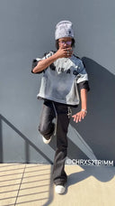 Super Raw Flared Baggy Jeans | Inflation Streetwear INFLATION