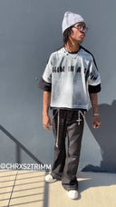 Super Raw Flared Baggy Jeans | Inflation Streetwear INFLATION