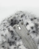 Leopard Faux Fur Bomber Jacket | Inflation Streetwear