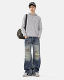 Stud Distressed Bootcut Jeans | Inflation Streetwear