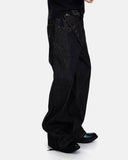 Asymmetric Buttons Bootcut Jeans | Inflation Streetwear INFLATION