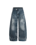 Bamboo Textured Barrel Jeans | Inflation Streetwear INFLATION