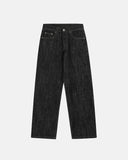 Raw Straight-leg Denim Pants | Inflation Streetwear INFLATION