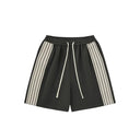 Striped Wide Leg Shorts | Inflation Streetwear INFLATION
