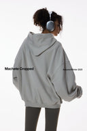 Logo Cropped Fleece Hoodies | Inflation Streetwear INFLATION