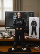 Stitching Spray-Painted Hoodies | Inflation Streetwear INFLATION