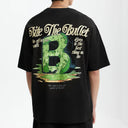 INFLATION Graphic Oversized Cotton Tees INFLATION