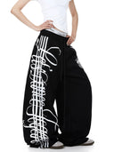Script Stripe Baggy Sweatpants| Inflation Streetwear INFLATION