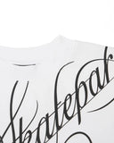 All-Over Script Graphic T-Shirt | Inflation Streetwear