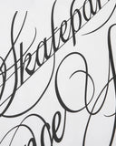 All-Over Script Graphic T-Shirt | Inflation Streetwear