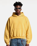 Washed Fleece Boxy Hoodie | Inflation Streetwear