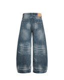 Textured Bamboo Weave Denim Jeans | Inflation Streetwear INFLATION