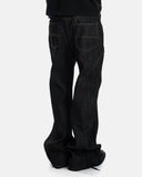 Asymmetric Buttons Bootcut Jeans | Inflation Streetwear INFLATION