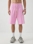 Double Waist Acid Wash Sweat Shorts | Inflation Streetwear INFLATION