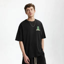 INFLATION Graphic Oversized Cotton Tees INFLATION