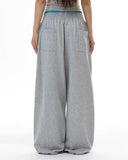 Star Patch Baggy Wide-Leg Sweatpants | Inflation Streetwear INFLATION