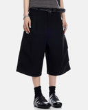 Pleated Cinch Back Tailored Shorts | Inflation Streetwear INFLATION