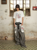 Distressed Reverse Design Baggy Jeans | Inflation Streetwear INFLATION