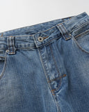textured bamboo weave denim detail