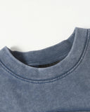 Patchwork Washed Boxy Cropped T-Shirt | Inflation Streetwear INFLATION