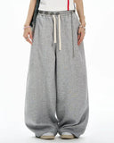 Grey Baggy Wide Leg Sweatpants | Inflation Streetwear INFLATION