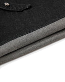 Asymmetric Button Raw Denim Jorts | Inflation Streetwear INFLATION