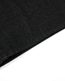 Asymmetric Button Raw Denim Jorts | Inflation Streetwear INFLATION