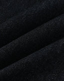 Buckle Detail Raw Denim Jorts | Inflation Streetwear INFLATION