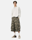 Embroidered Camo Cargo Longline Shorts | Inflation Streetwear INFLATION