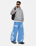 Music Graphic Barrel Sweatpants | Inflation Streetwear