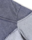 Patchwork Washed Boxy Cropped T-Shirt | Inflation Streetwear