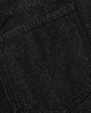 Asymmetric Button Raw Denim Jorts | Inflation Streetwear INFLATION