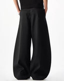 Rope Belt Wide Leg Tailored Pants | Inflation Streetwear INFLATION
